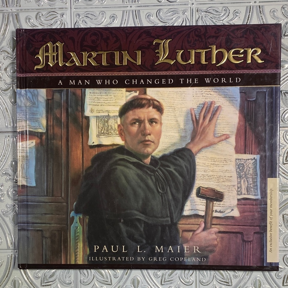 Martin Luther Paul Maier Hardcover 2004 History Biography Illustrated Book